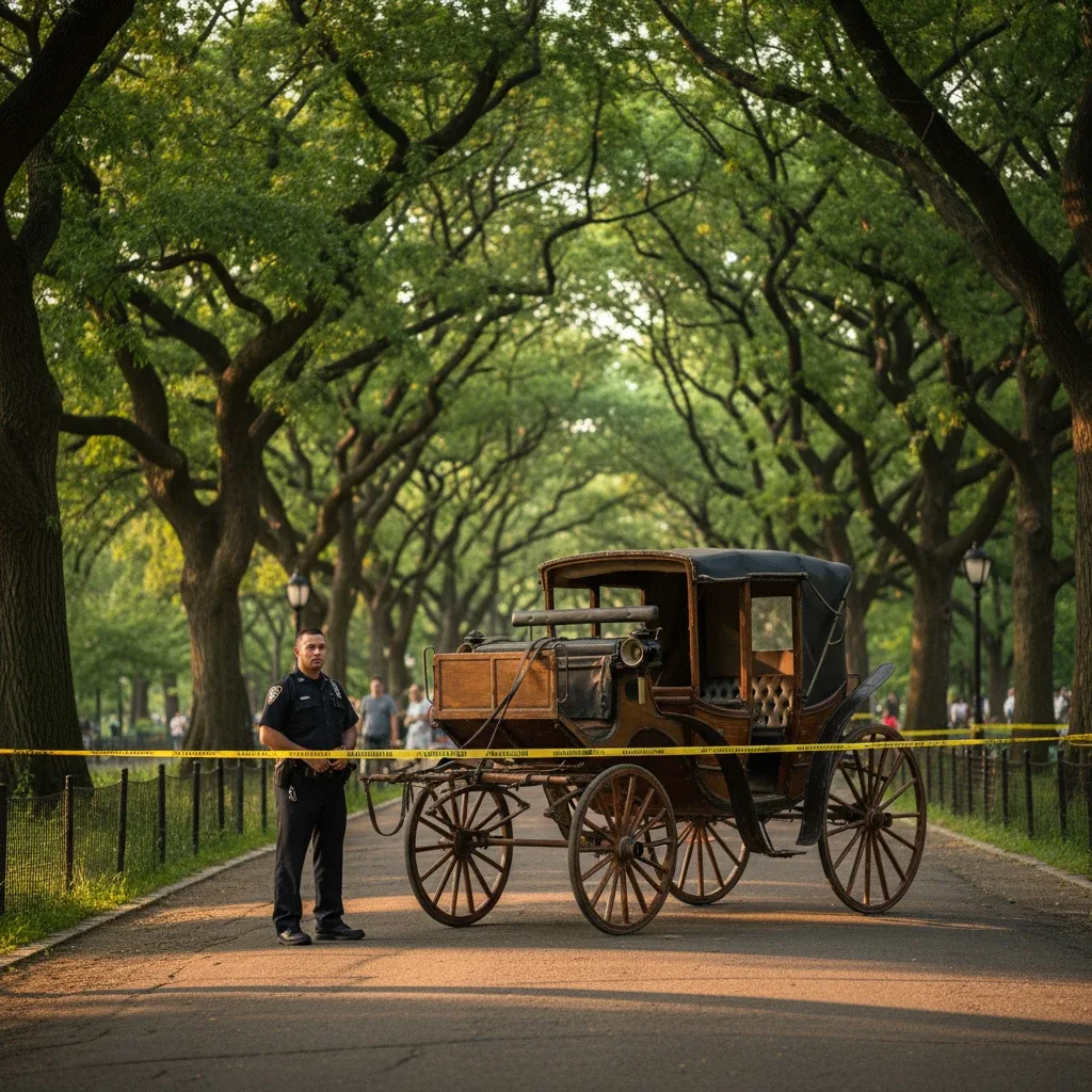 Carriage Horse Collapses Near Park Central Hotel, Sparking Fleet Review – Article thumbnail