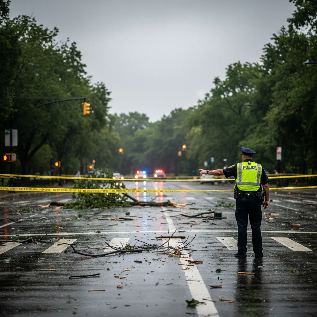 Central Park Avenue Traffic Halted After High-Speed Collision – Article featured image