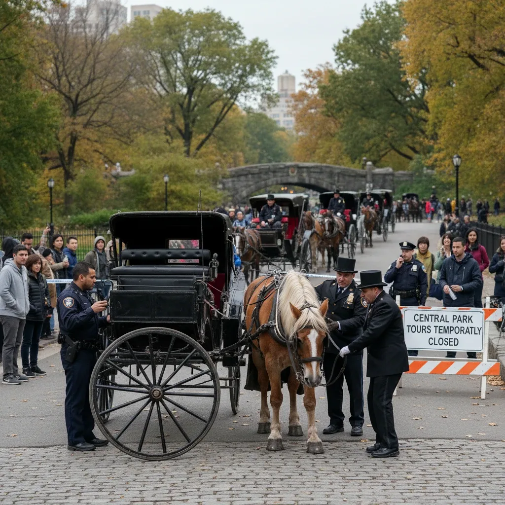 Central Park Carriage Operations Halted After Horse Incident – Article thumbnail