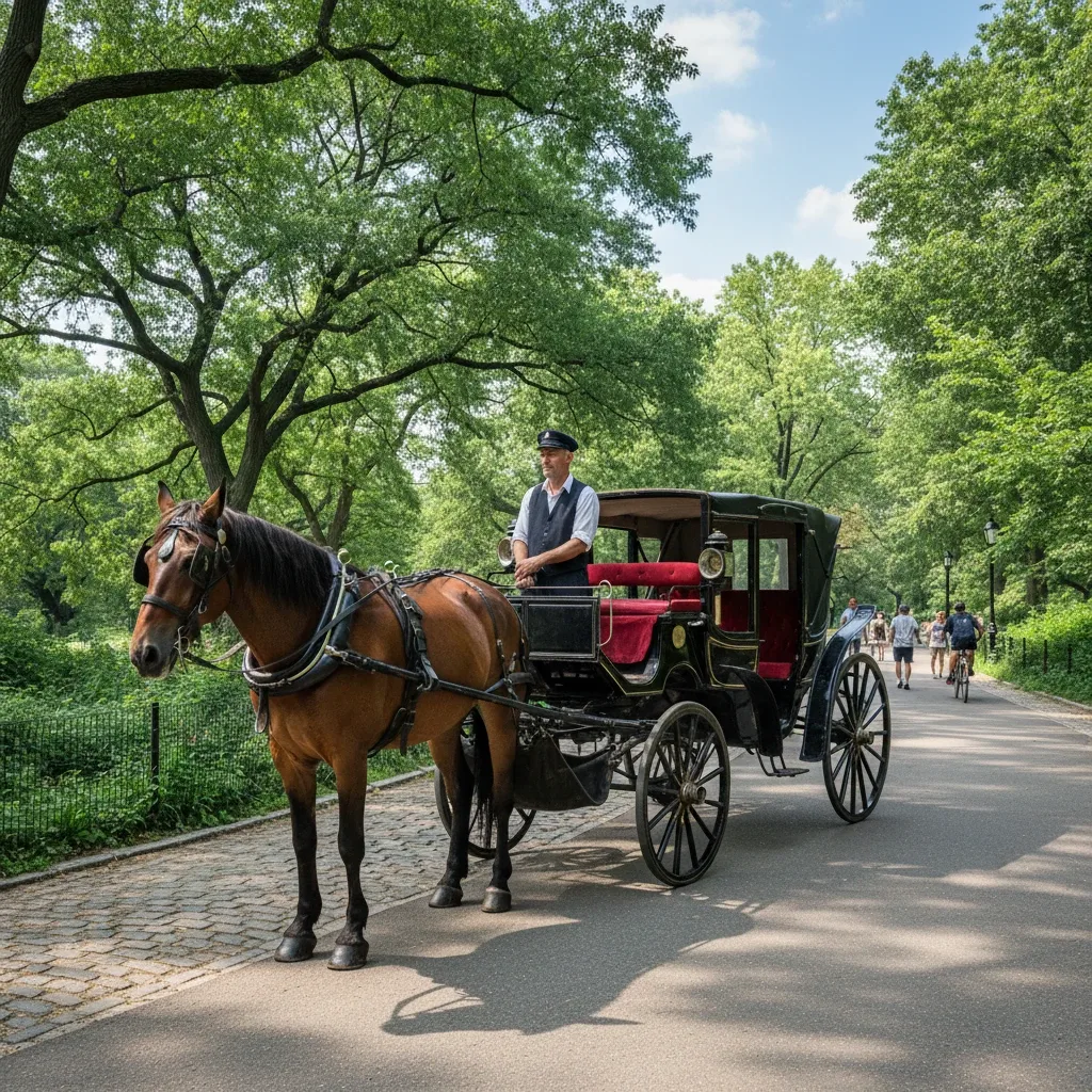 Central Park Halts Carriage Rides After Horse Incident, Debate Intensifies – Article thumbnail