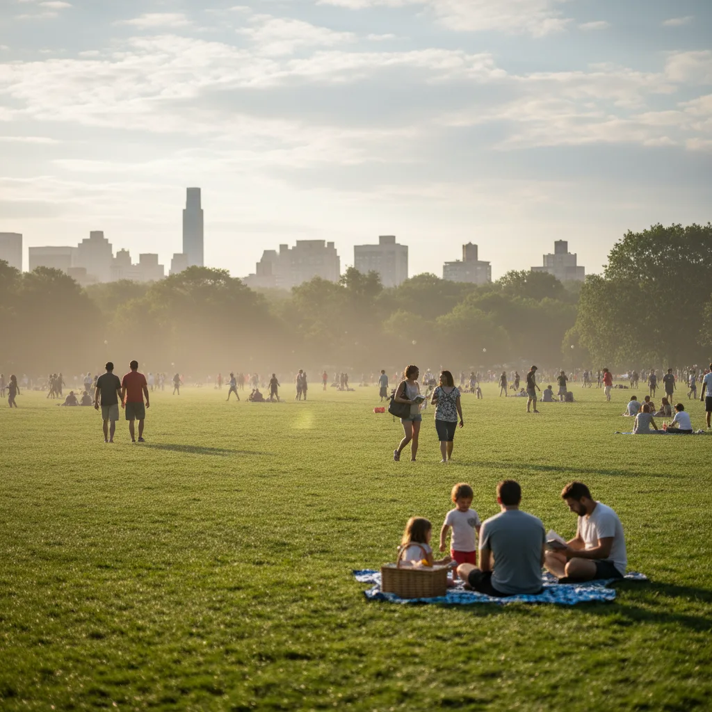 Central Park Visitors Face Humid Conditions, Thunderstorm Risk September 4, 2026 – Article featured image