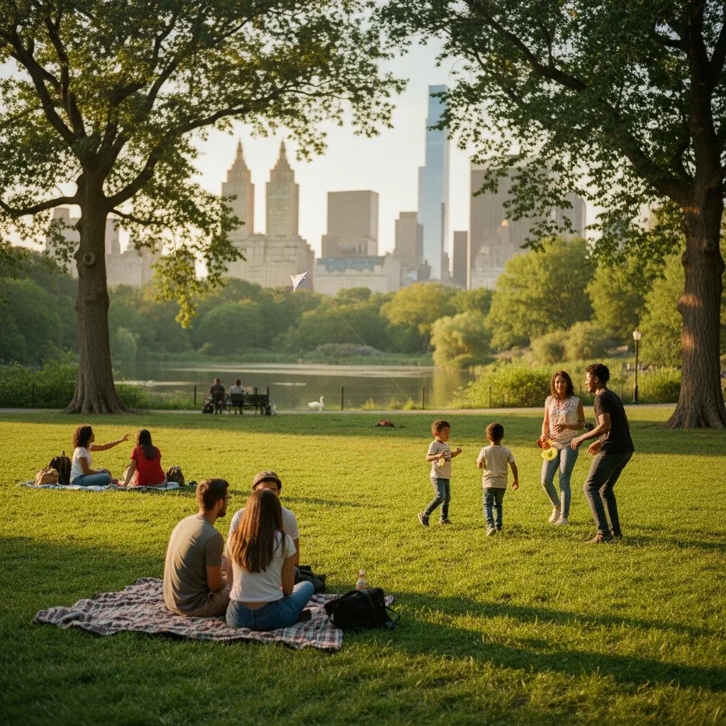 Central Park in the Dark Nature Walks Map Seven Active Species – Article thumbnail