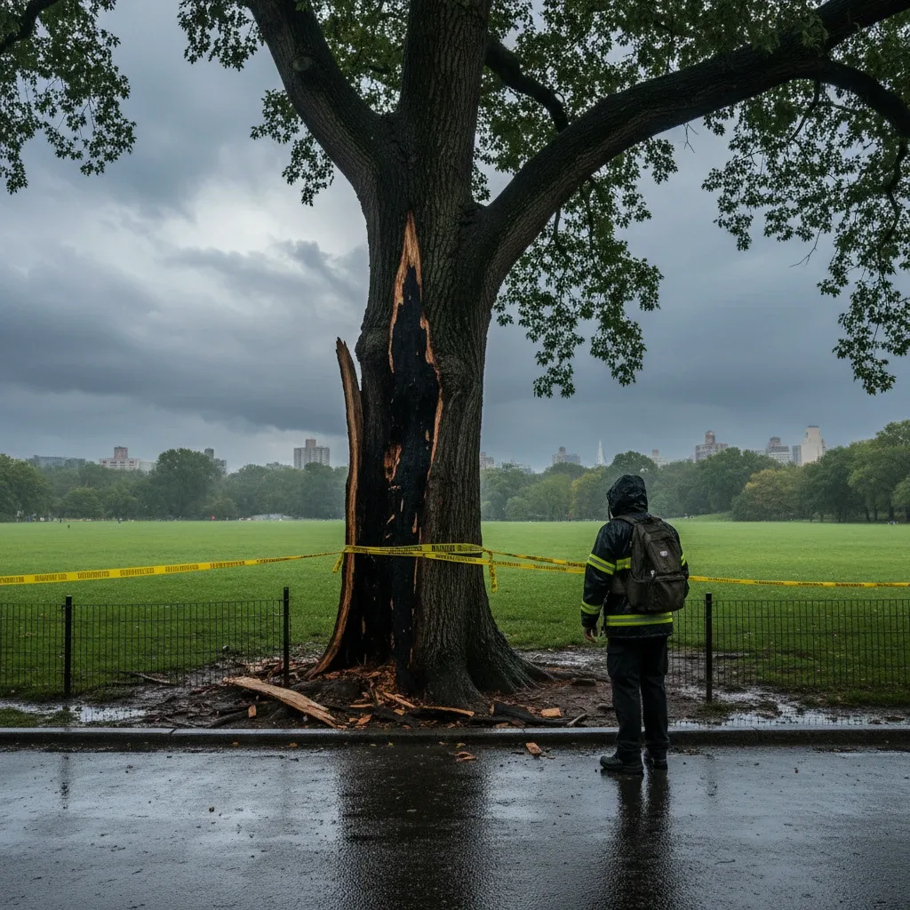 Central Park Lightning Strike Injures Teenager Near Sheep Meadow – Article featured image