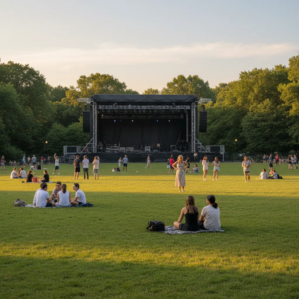 Central Park Visitors Anticipate August 25 Myles Smith Concert – Article thumbnail