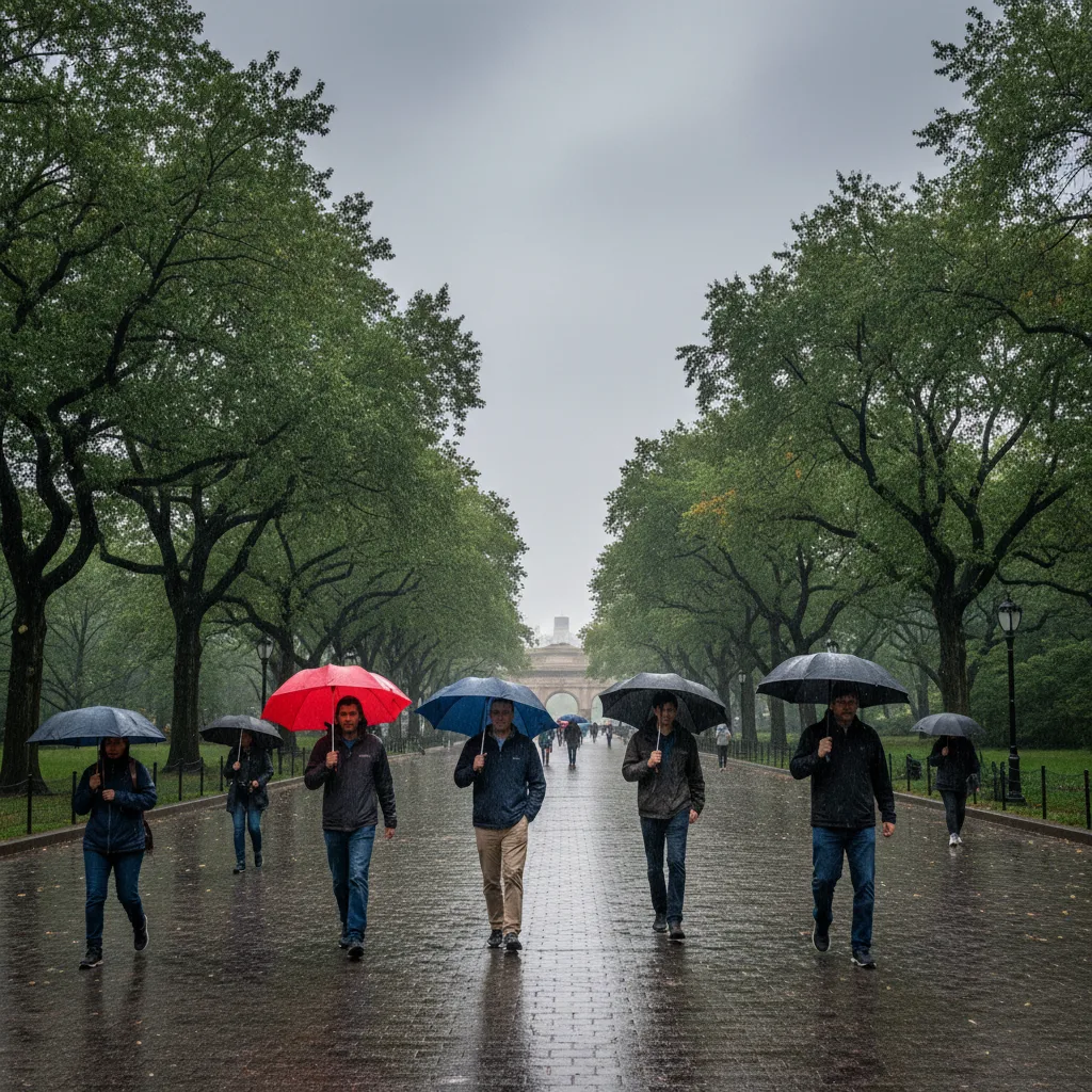 Central Park Weather Forecast Anticipates Humid Morning Rain and Thunderstorms for September 3, 2026 – Article thumbnail