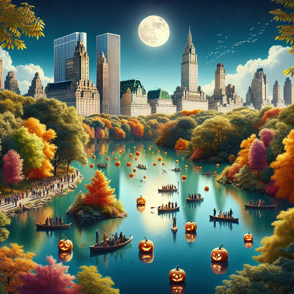 Central Park's Pumpkin Flotilla on Harlem Meer, NYC – Article thumbnail