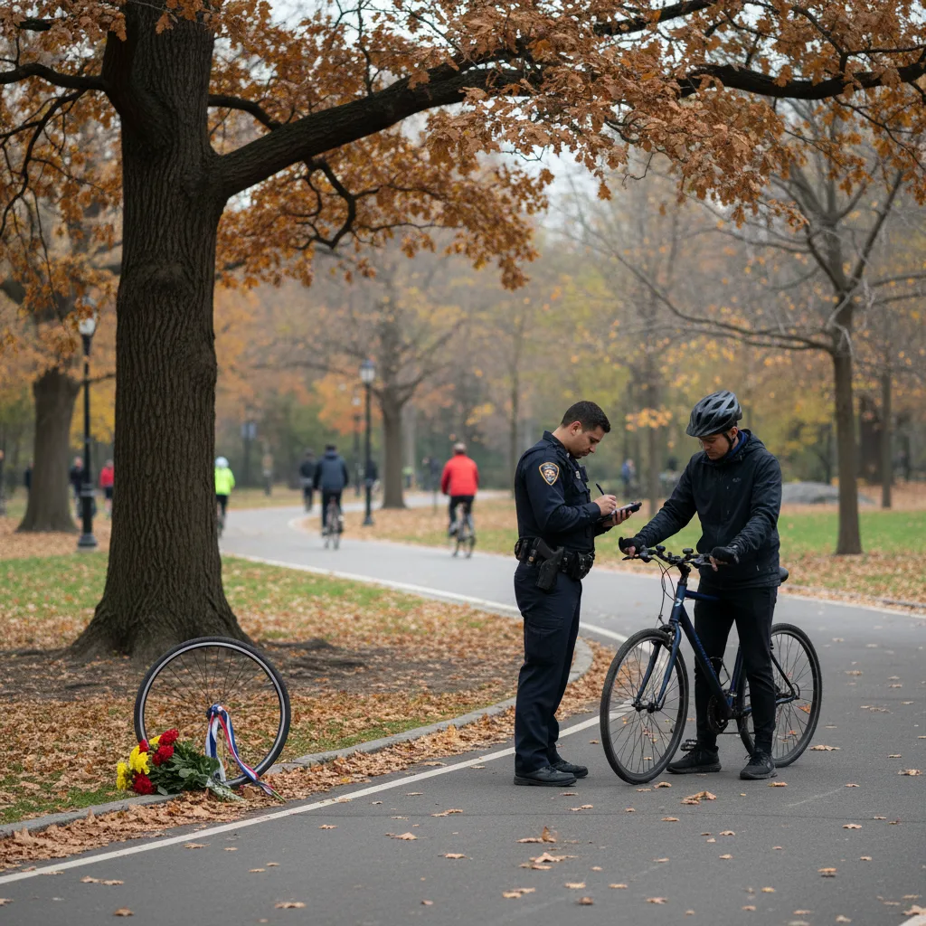 NYC Cyclist Death Prompts NYPD Ticketing Near Fatal Crash Site – Article thumbnail