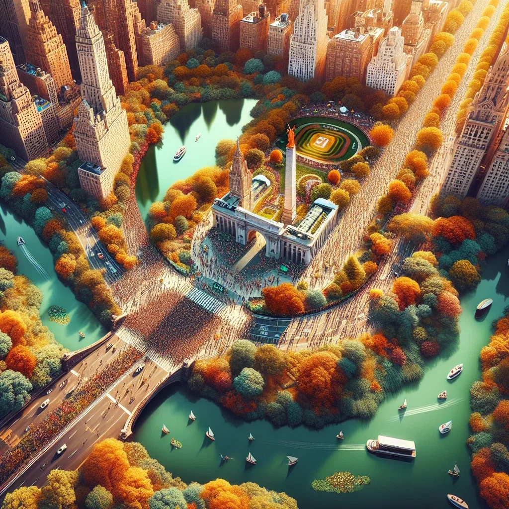 NYC MARATHON: Finish line in Central Park is ready for runners – Article thumbnail