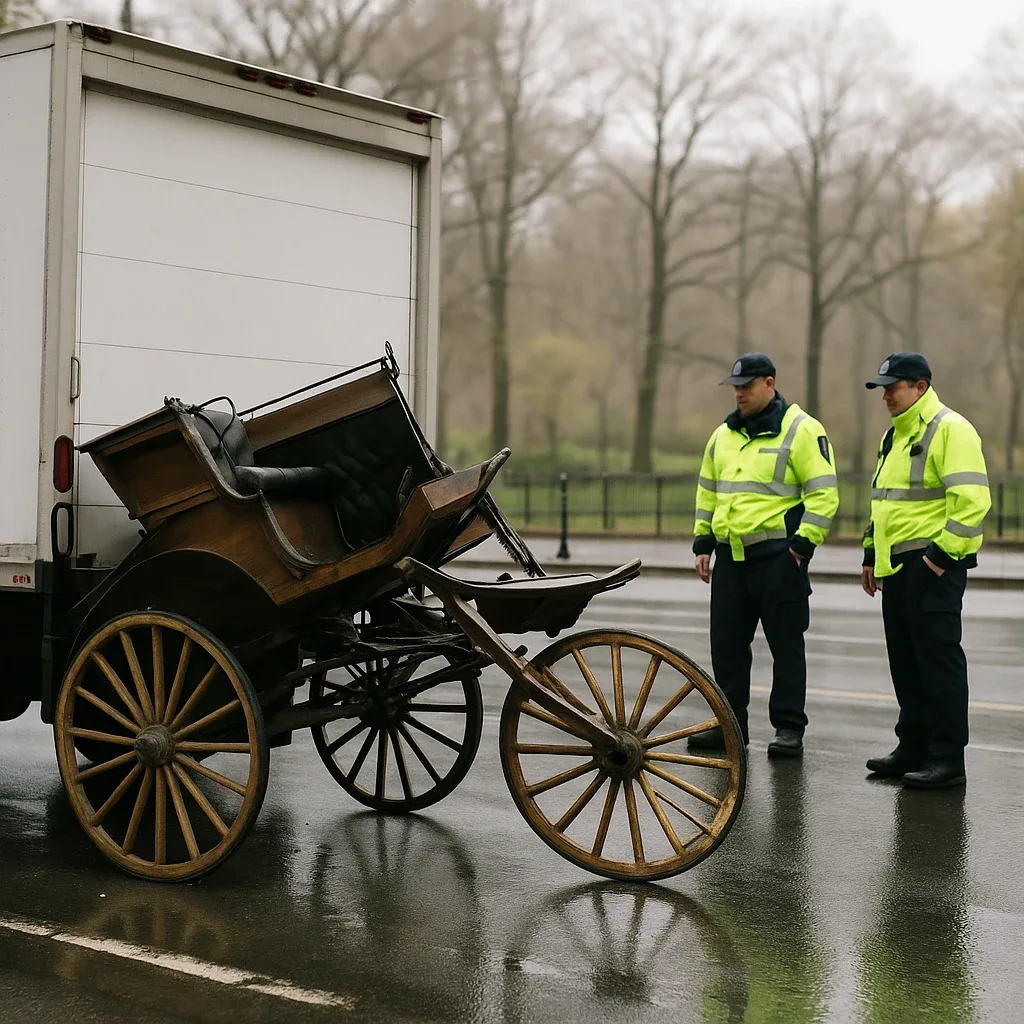 Runaway Carriage Horse Bolts with Family Near Central Park South – Article thumbnail