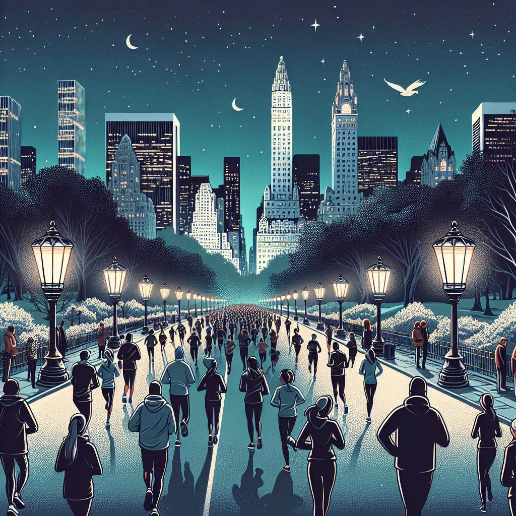 Sam Ryan, Liz Cho ring in New Year at NYRR Midnight Run in Central Park – Article featured image