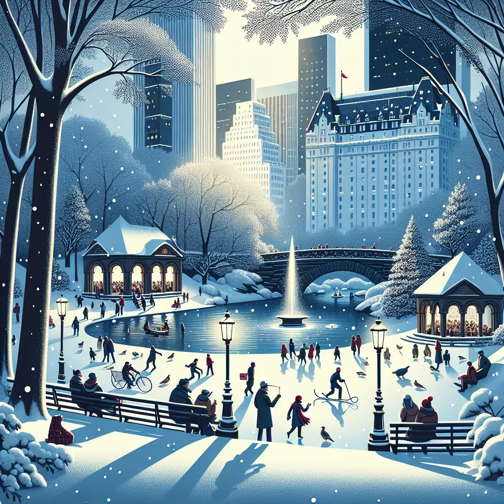 Snowfall Delights Residents: Enjoying Central Park’s Winter Wonderland – Article featured image