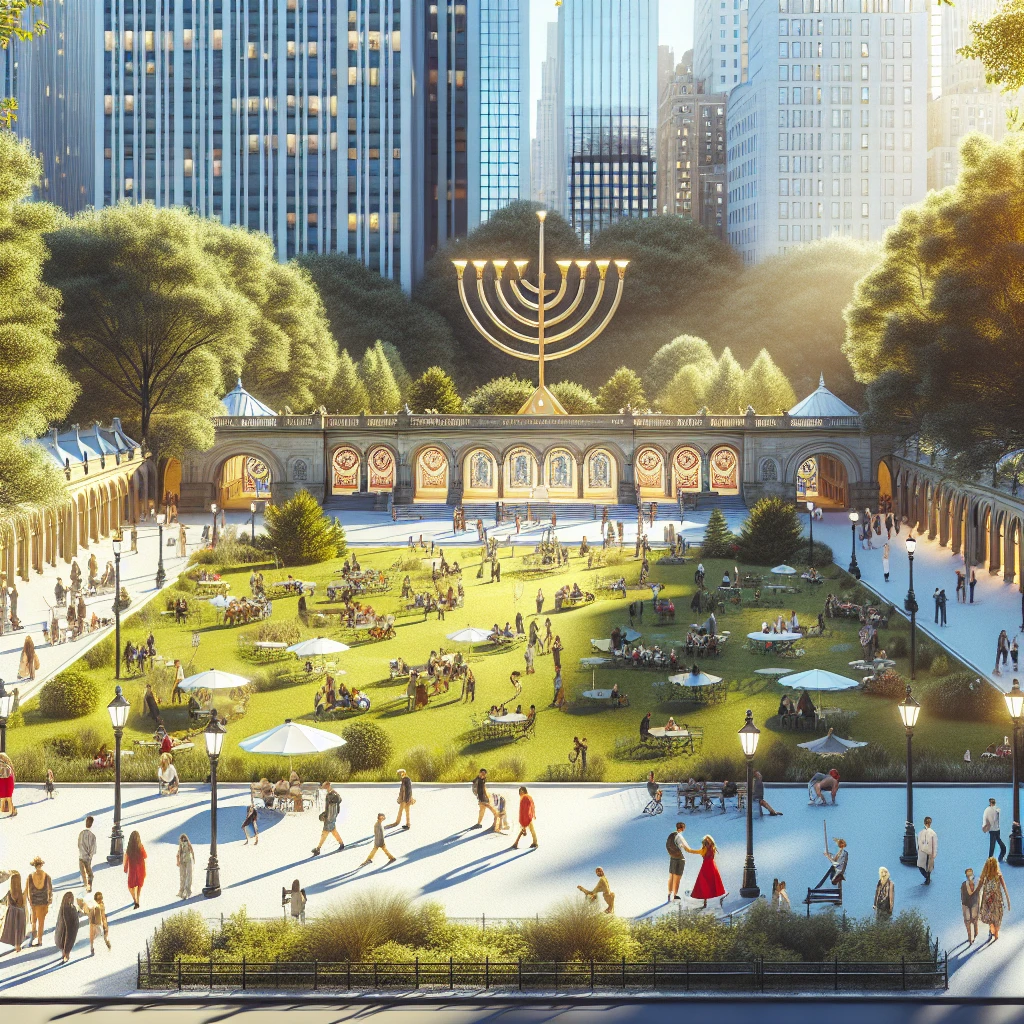 The Grand Unveiling: World's Largest Menorah Installed Near Central Park – Article thumbnail