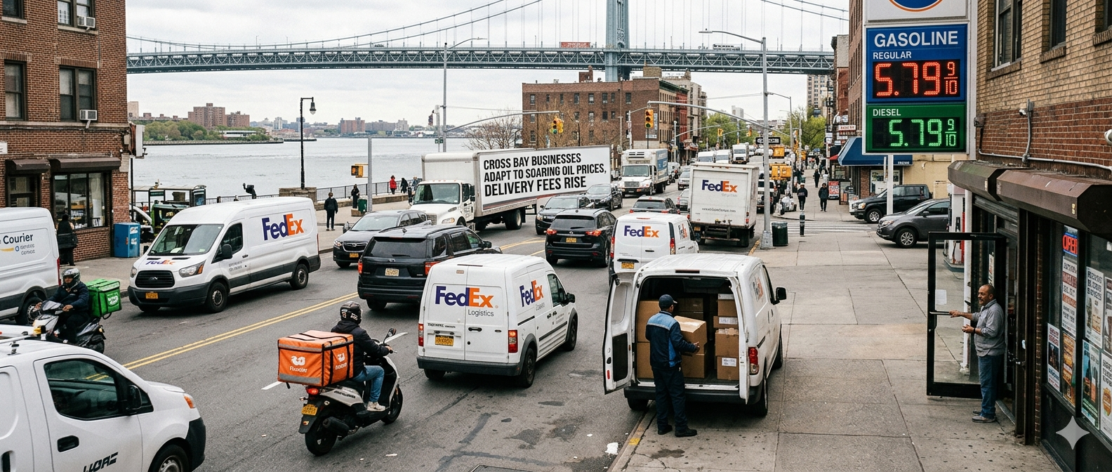 Cross Bay Businesses Adapt to Soaring Oil Prices, Delivery Fees Rise – Article featured image