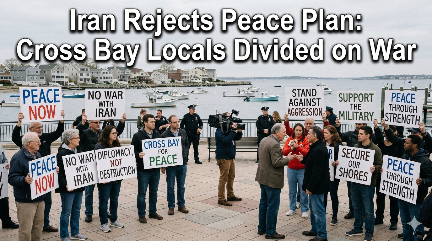 Iran Rejects Peace Plan: Cross Bay Locals Divided on War – Article featured image
