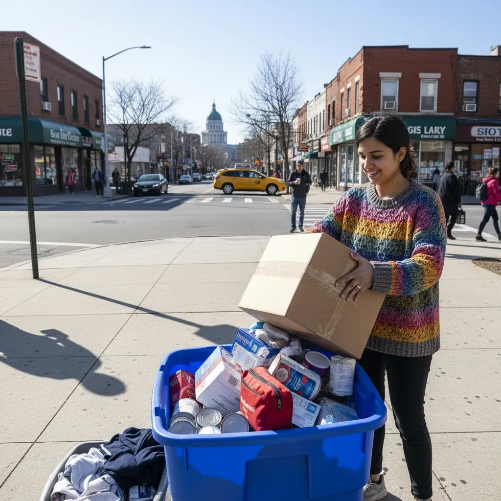 Local Groups Launch Humanitarian Aid Drives on Cross Bay Boulevard – Article thumbnail
