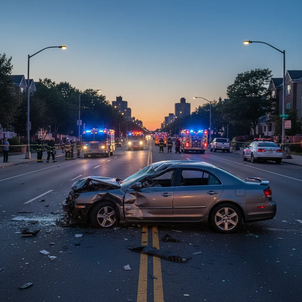 Cross Bay Boulevard Residents Anxious After Two-Car Collision Splits Vehicle – Article featured image
