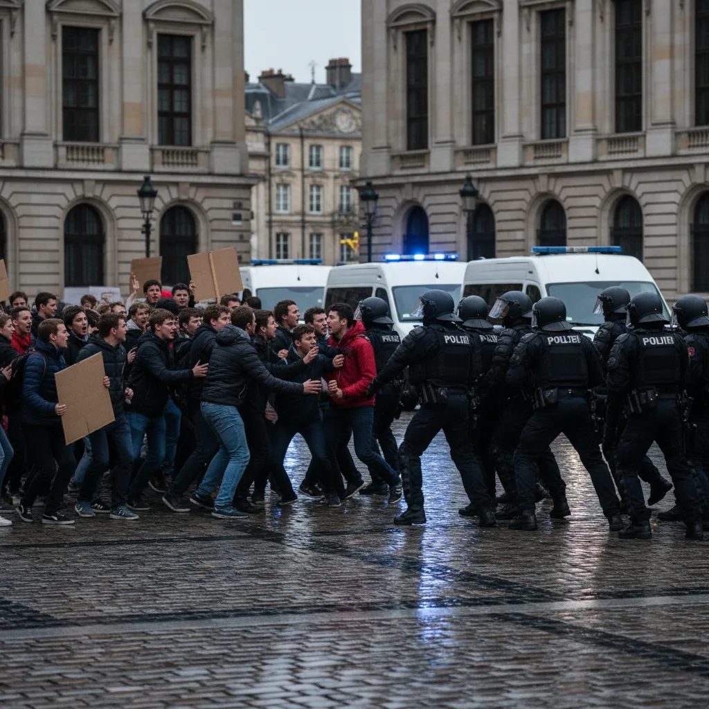 French Student Protests Spread, Prompting Global Concern – Article thumbnail