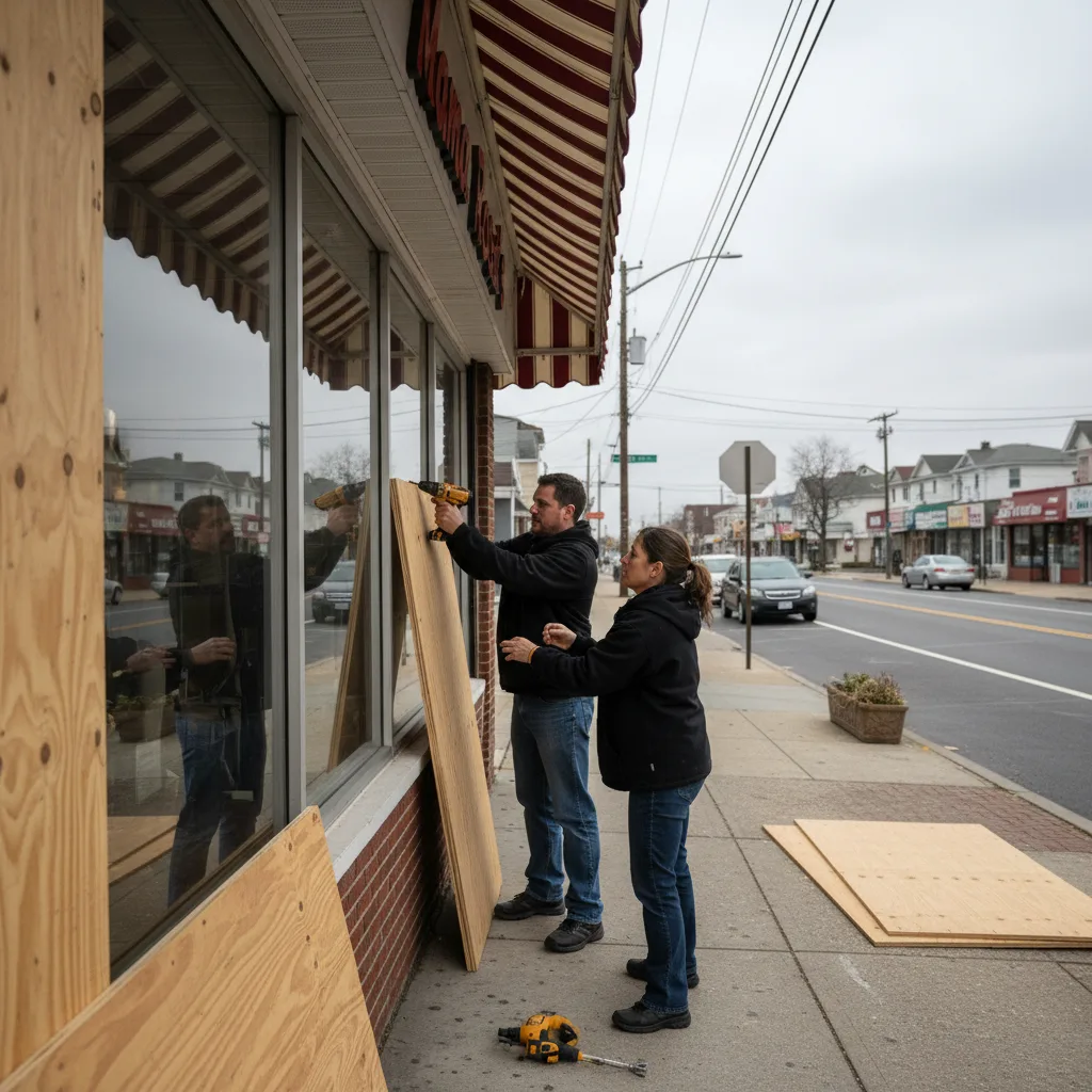 Howard Beach Businesses Brace for Nor'easter's Impact Today – Article thumbnail