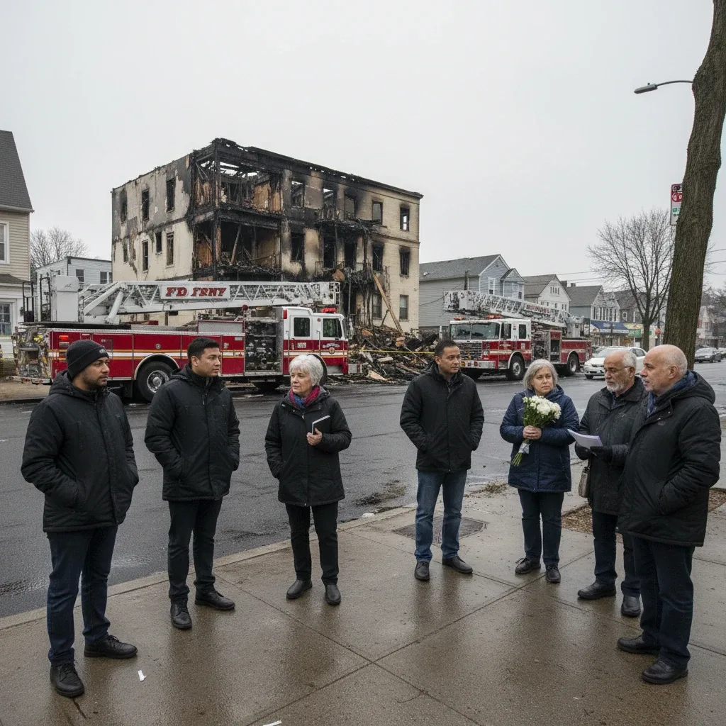 Howard Beach Residents Mourn After Tragic Cross Bay Boulevard Fire Claims Three – Article thumbnail