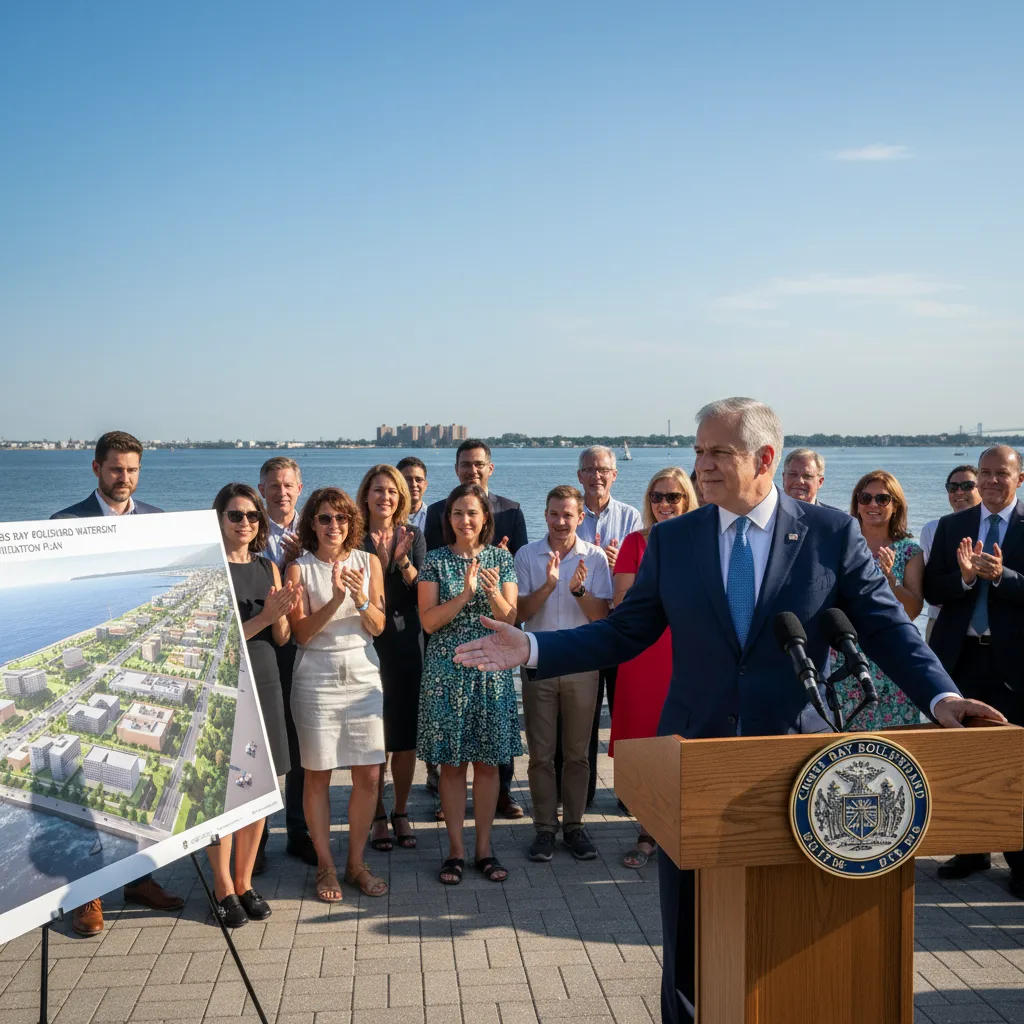 Mayor Adams Unveils $35 Million Cross Bay Boulevard Waterfront Plan 2026 – Article thumbnail