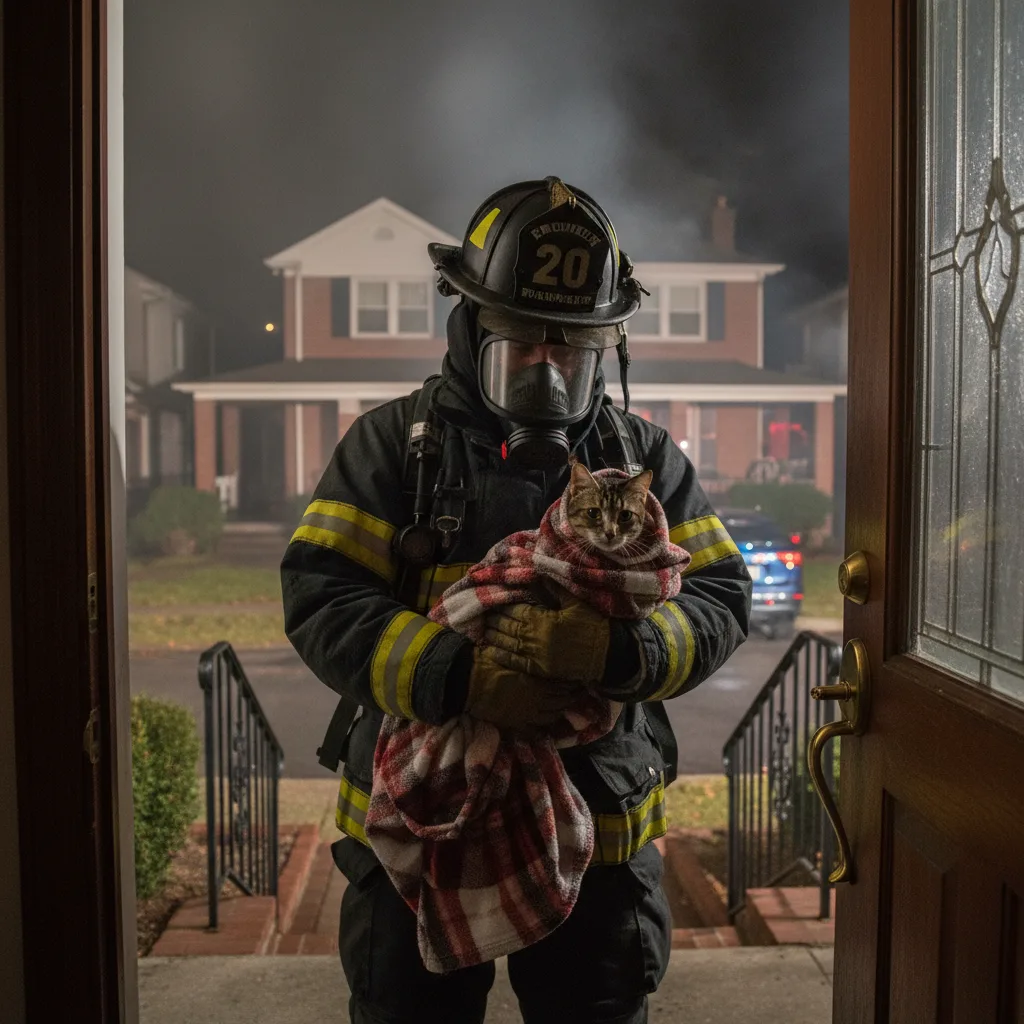 Two Residents Injured, One Cat Rescued During Howard Beach House Fire Thursday Night – Article thumbnail