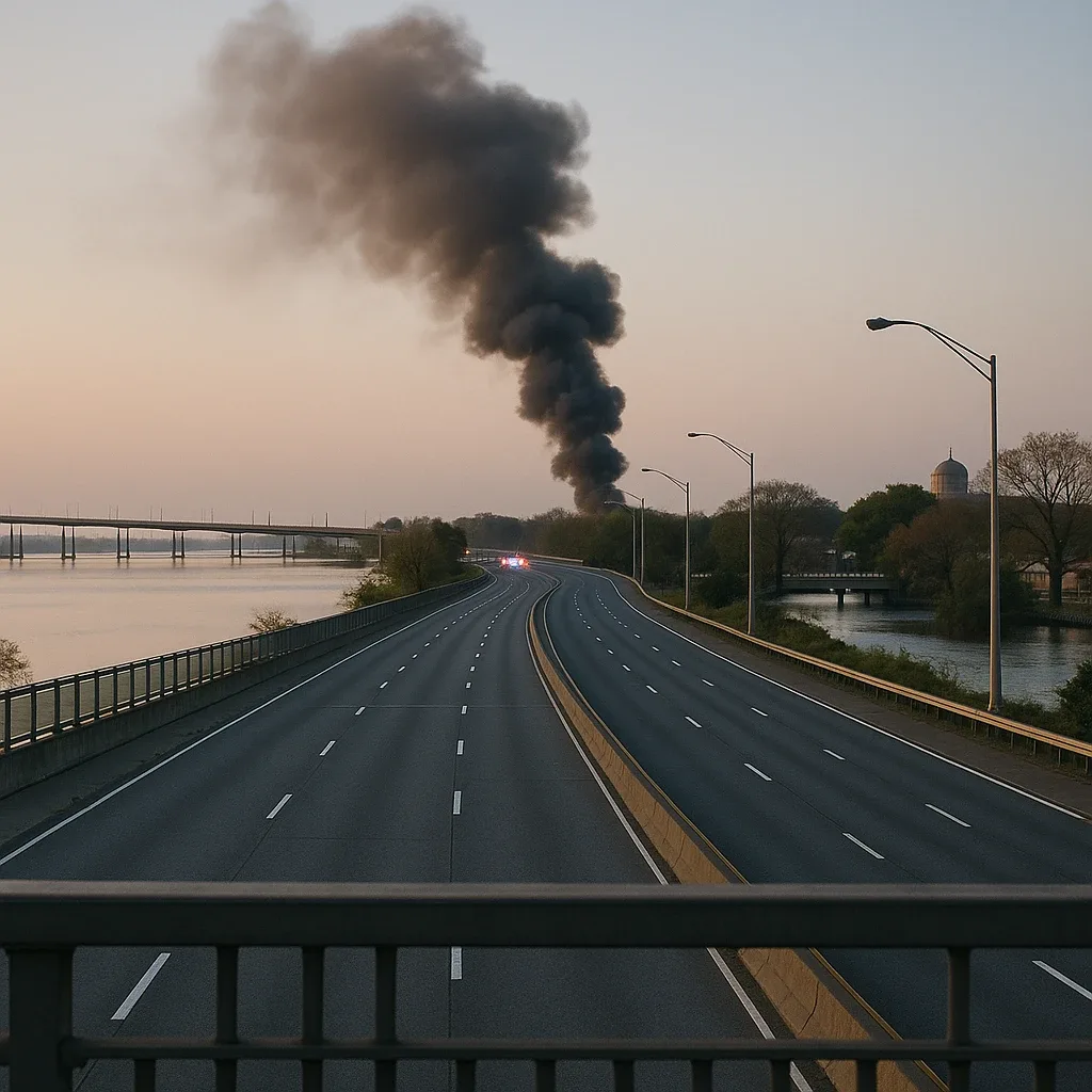 Fiery Belt Parkway Crash Leaves 6 Injured, Snarls Queens Traffic – Article thumbnail