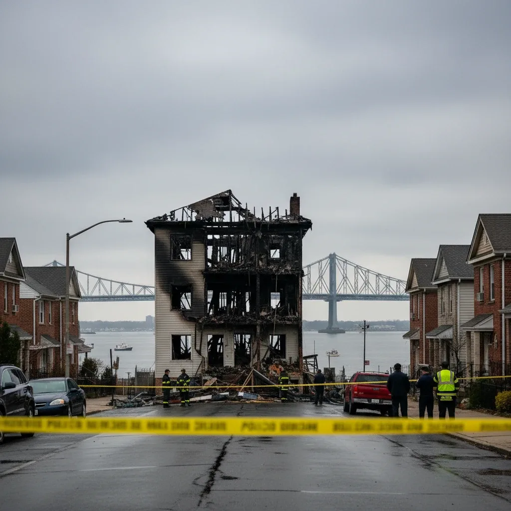 Four-Alarm Fire Claims Three Lives Near Cross Bay Boulevard – Article thumbnail