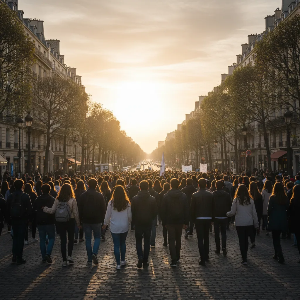 French Student Protests Spread, Prompting Global Concern – Article thumbnail