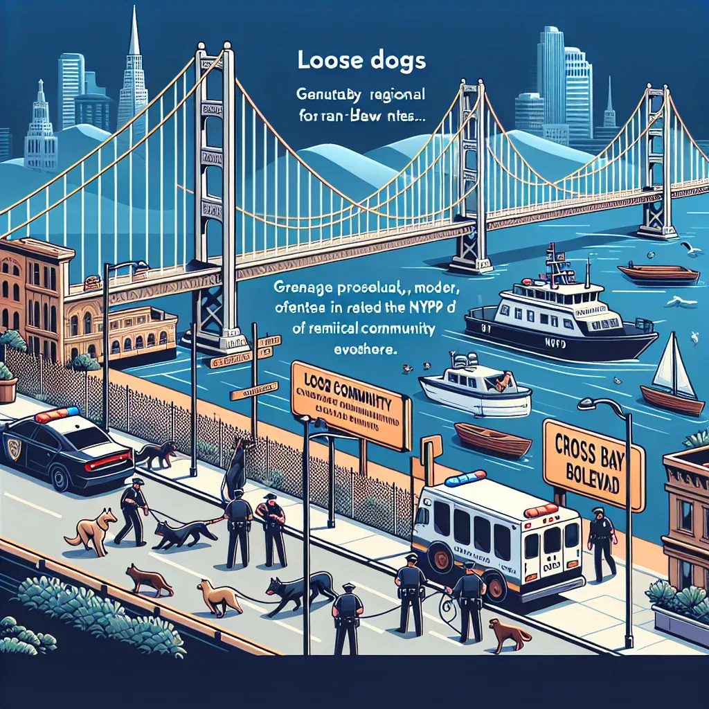 NYPD's Encounter with Loose Dogs on Cross Bay Boulevard – Article featured image