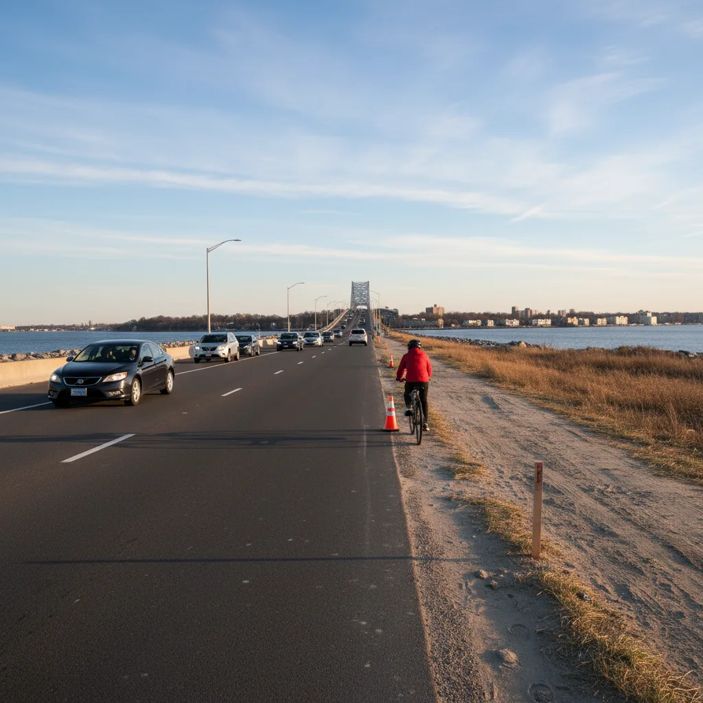 Officials Demand Protected Bike Lanes, Stoplight for Cross Bay Boulevard – Article thumbnail