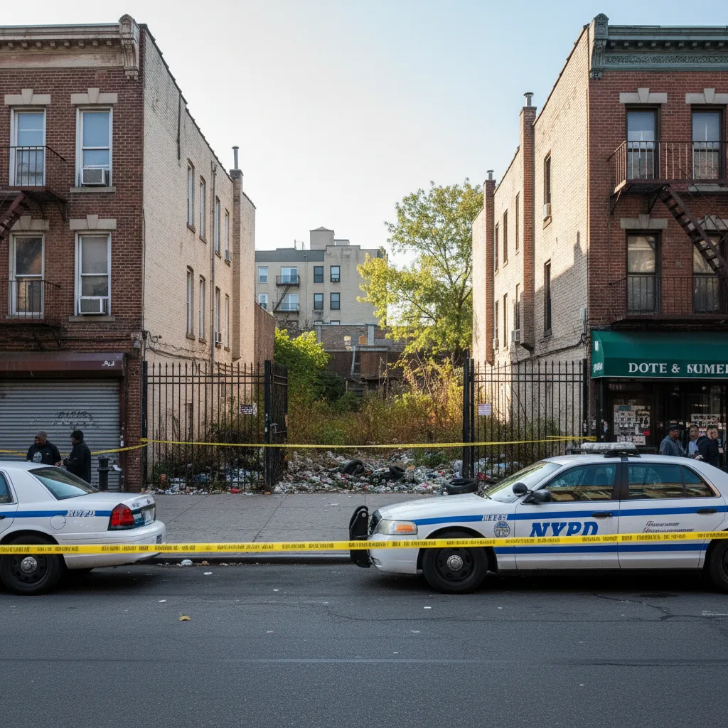 Police Investigate Body Found in Unoccupied Jamaica Lot Along Hillside Avenue – Article thumbnail