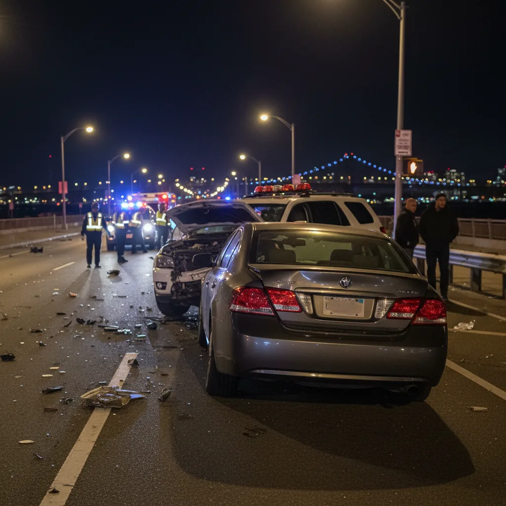 Serious Injuries Reported In 3-Car Wreck On Cross Bay Boulevard In Queens – Article thumbnail
