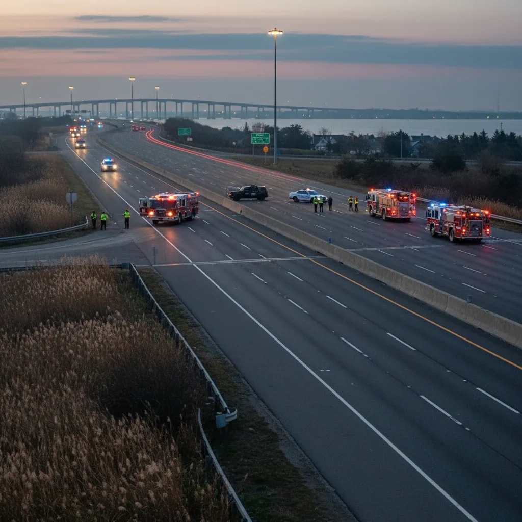 Six Injured in Belt Parkway Crash Near Cross Bay Boulevard Interchange – Article thumbnail