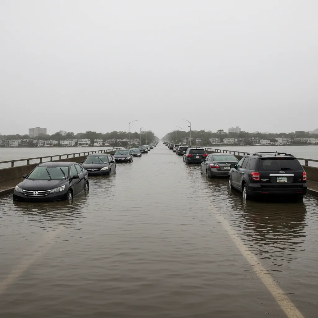 Bridge Closed, Vehicles Trapped in High Water at Cross Bay Boulevard – Article featured image