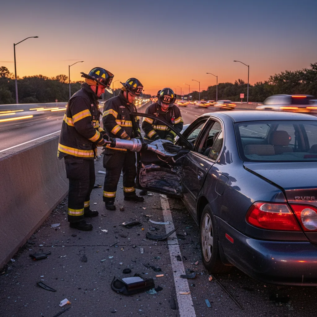 Emergency Services Respond to Belt Parkway Collision with Injuries – Article featured image