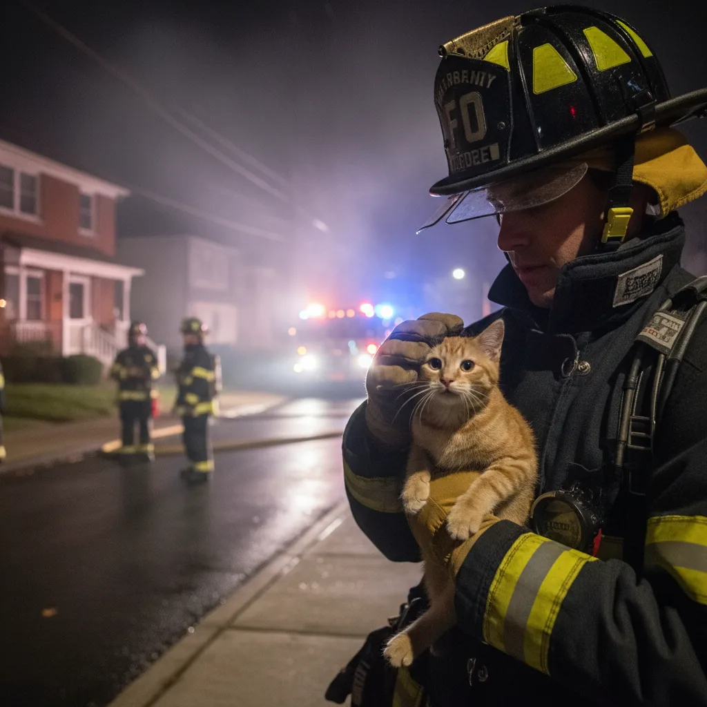 Howard Beach Firefighters Rescue Cat, Two Residents Injured in House Blaze – Article thumbnail