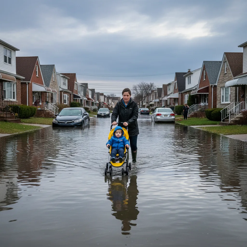 Howard Beach Hit Again by Nor'easter Flooding, Streets Impacted – Article featured image