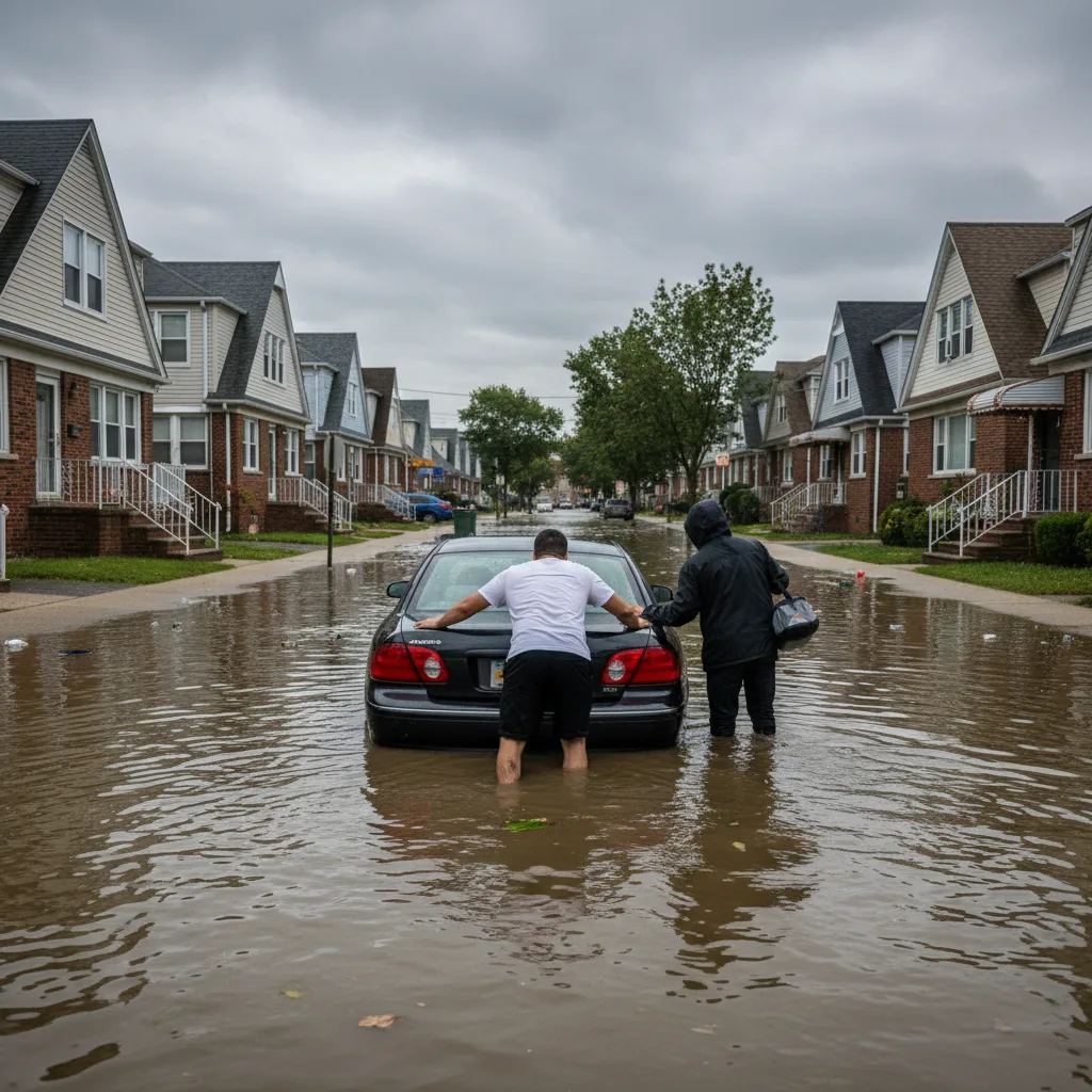 Howard Beach Residents Grapple with Widespread Overnight Flooding – Article featured image