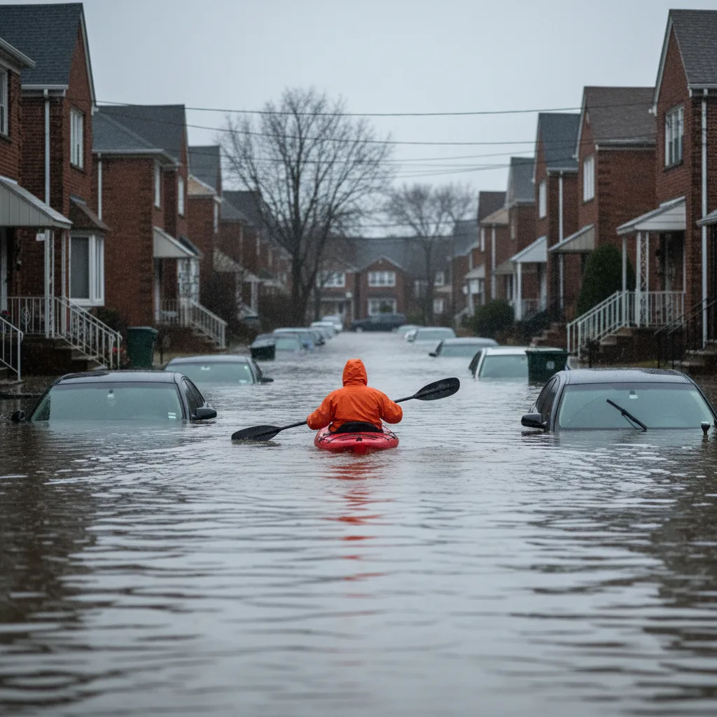 Howard Beach Residents Navigate Flooding as Nor'easter Intensifies – Article featured image