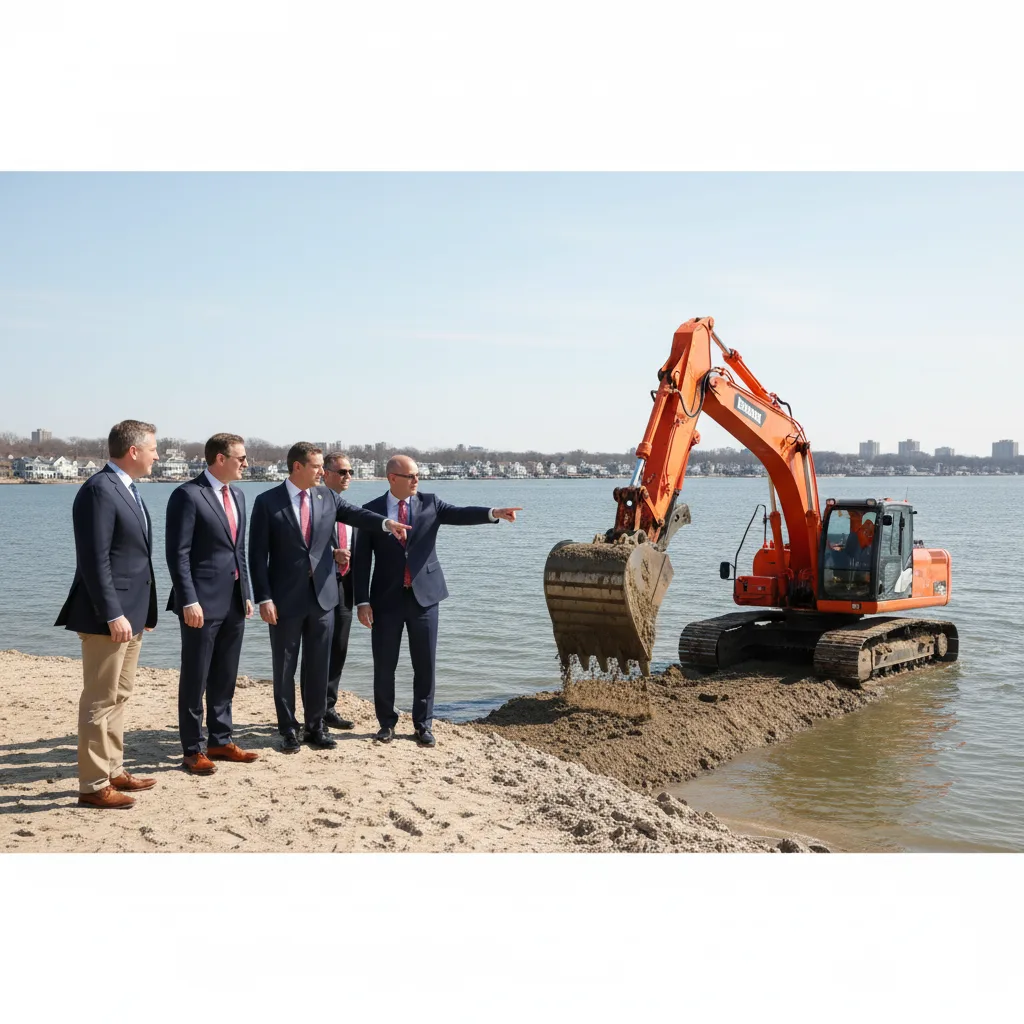 Local Howard Beach Officials Preview Shoreline Flood Prevention Initiative – Article featured image