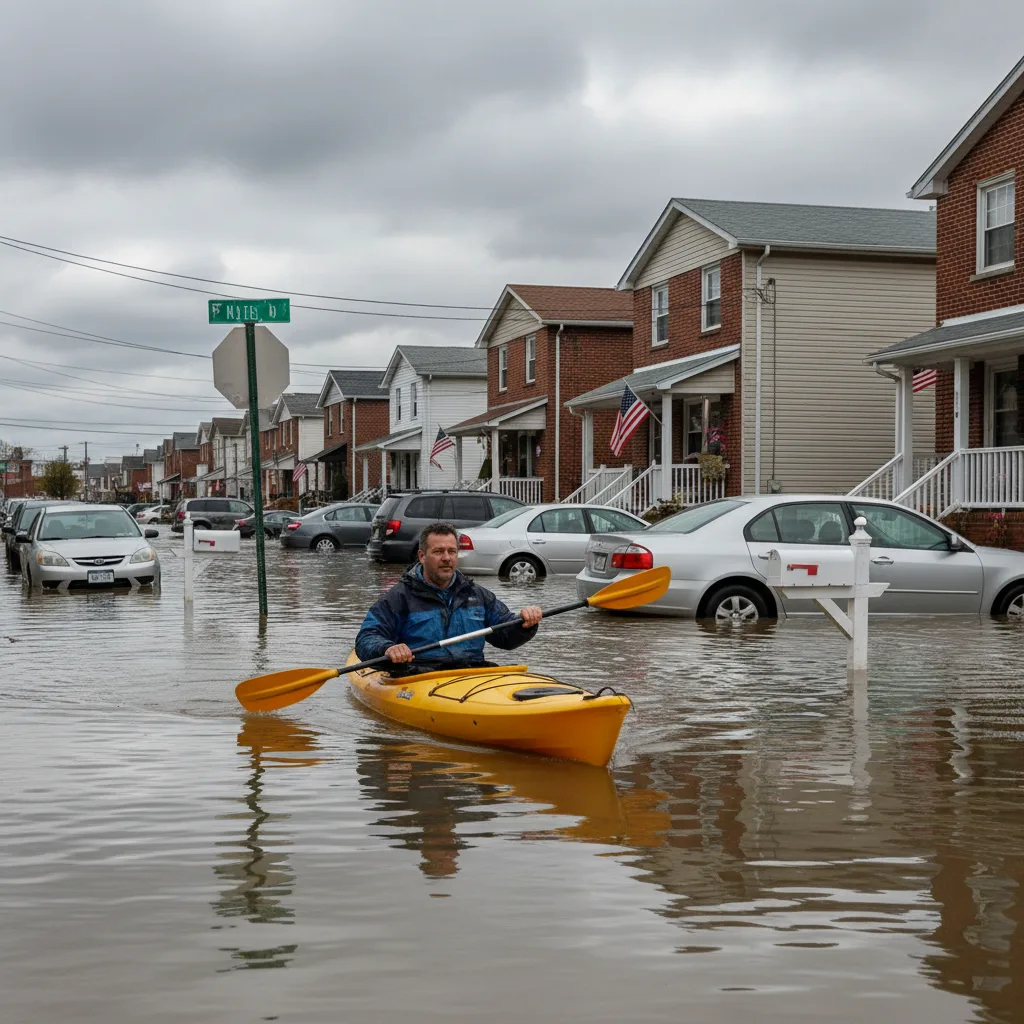 Kayaks Used in Howard Beach Flooding After Nor'easter Hits – Article featured image