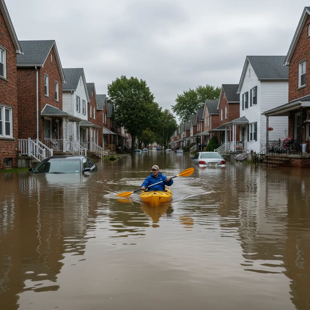Nor'easter Traps Howard Beach Residents with Kayaks After Severe Flooding – Article thumbnail