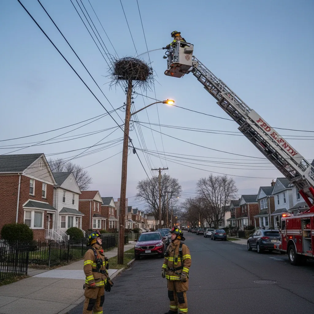 NYC Fire Department Responds to Howard Beach Light Pole Fire – Article thumbnail